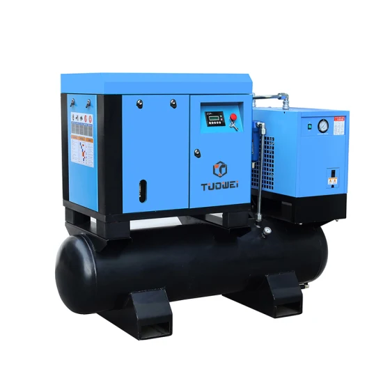 Silent Electric Rotary Screw Air Compressor with Dryer