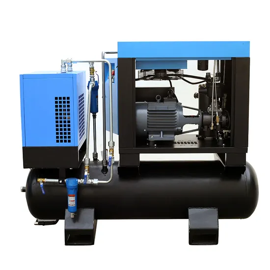 Silent Electric Rotary Screw Air Compressor with Dryer