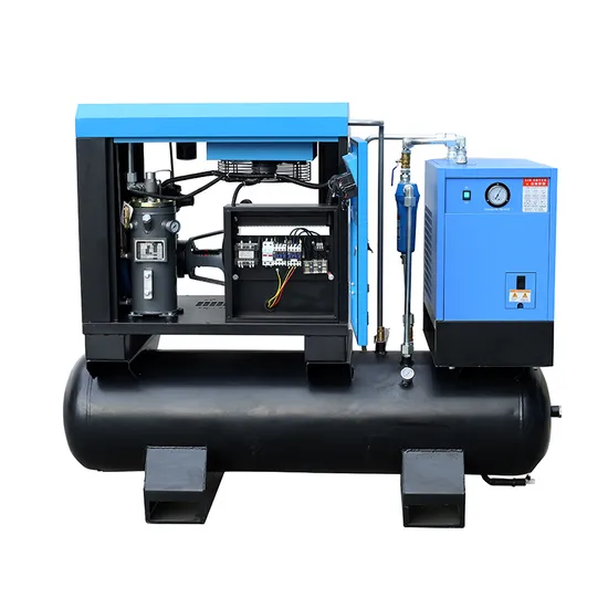 Silent Electric Rotary Screw Air Compressor with Dryer