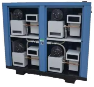 2.2kW 3HP オイルフリースクロール式静音エアコンプレッサー、PM VSD、8-12 Bar