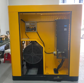 Compresor de Aire Silencioso de Tornillo Rotativo sin Aceite de 220 kW